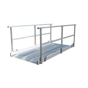 Gångbrygga aluminium